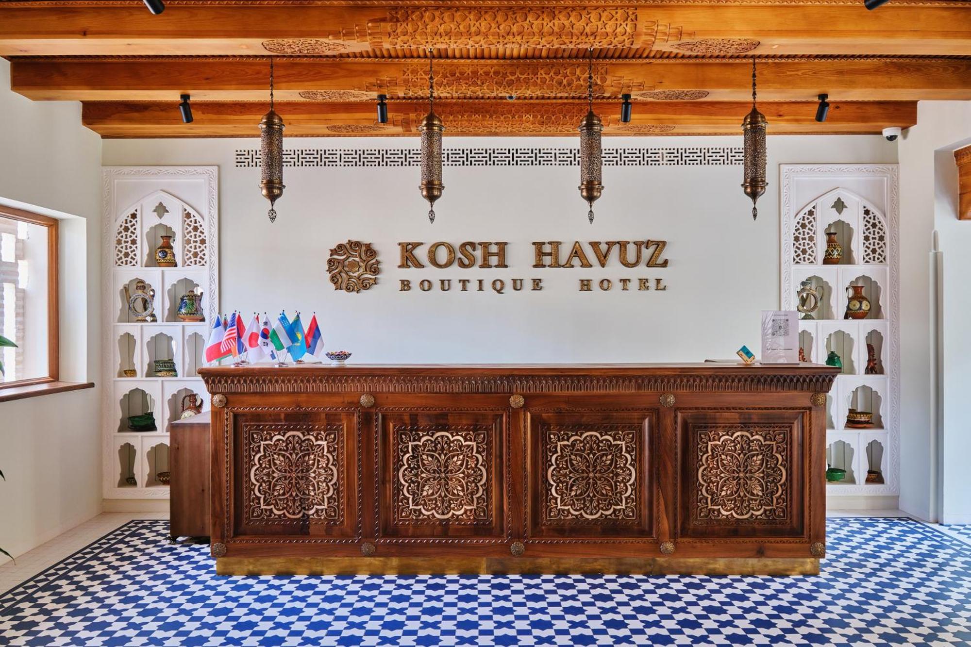 Kosh Havuz Boutique Hotel Samarkand Exteriör bild