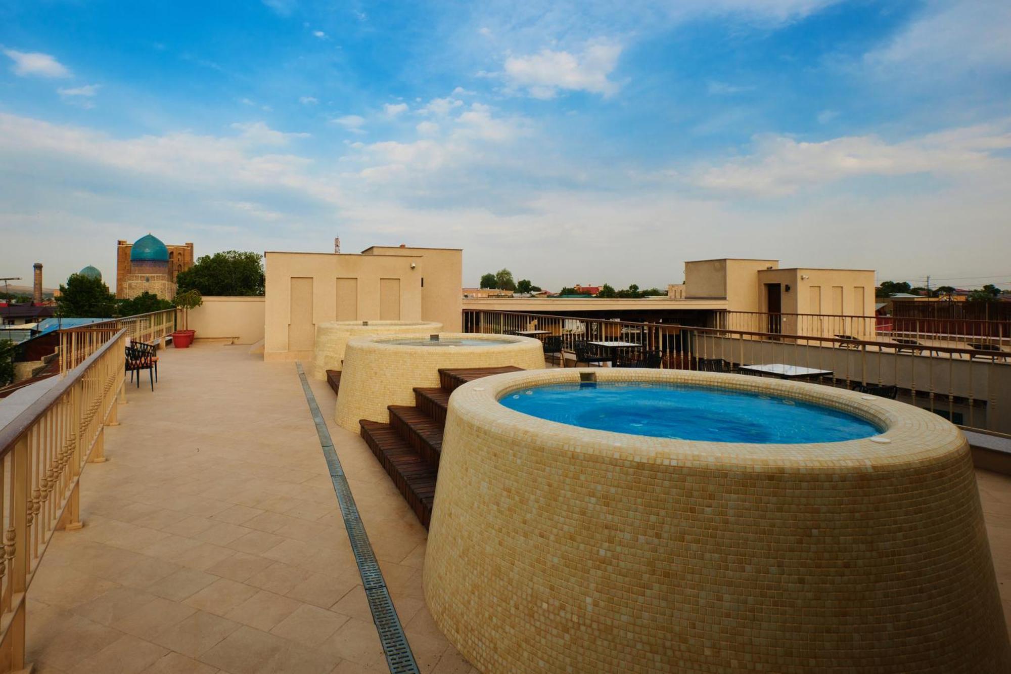 Kosh Havuz Boutique Hotel Samarkand Exteriör bild